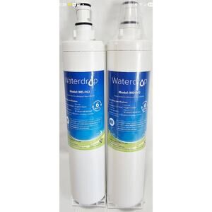 Waterdrop Refrig Water Filters WD-F02 Replacement Whirlpool 4396508 2-Pack